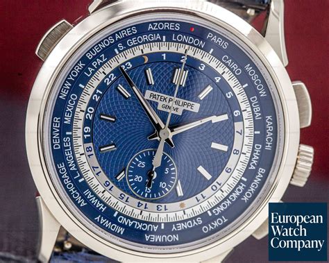 Patek Philippe World Time Chronograph Singapore Limited .